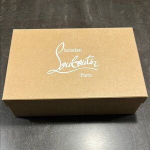 Christian Louboutin Shoe Box - Neutral - 11.5”w x 8.5”d x 4”t
